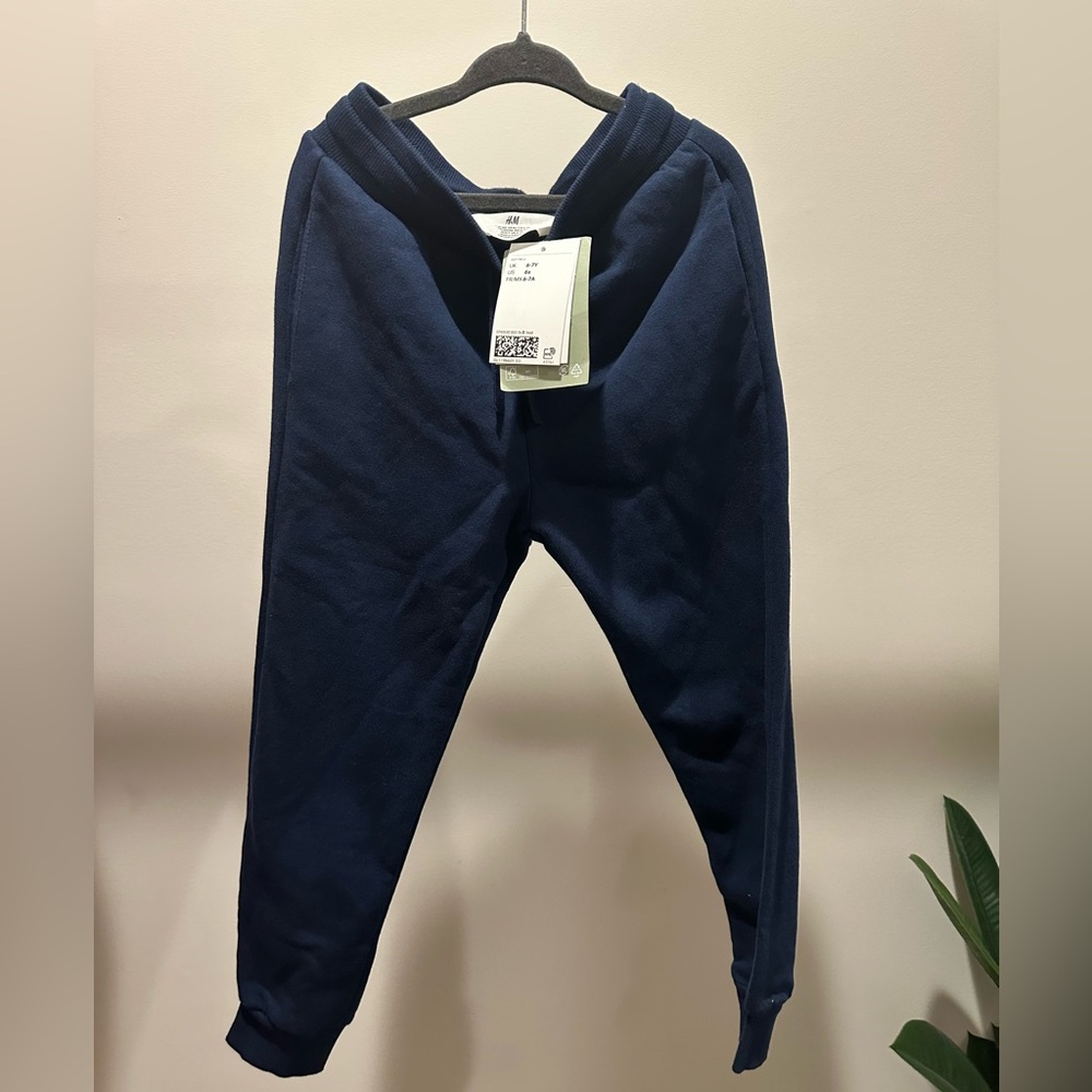 H&M Boys Navy Blue Jogger Pants